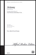 Arirang Three-Part Mixed choral sheet music cover